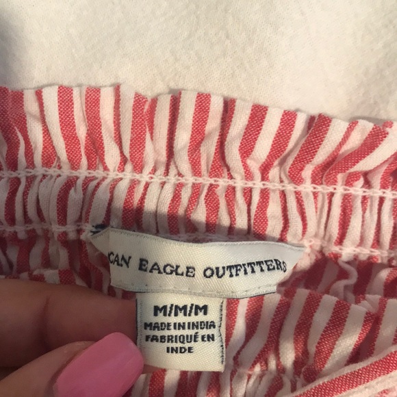 SMOCKED CROP TOP WITH TASSELS - Picture 4 of 5